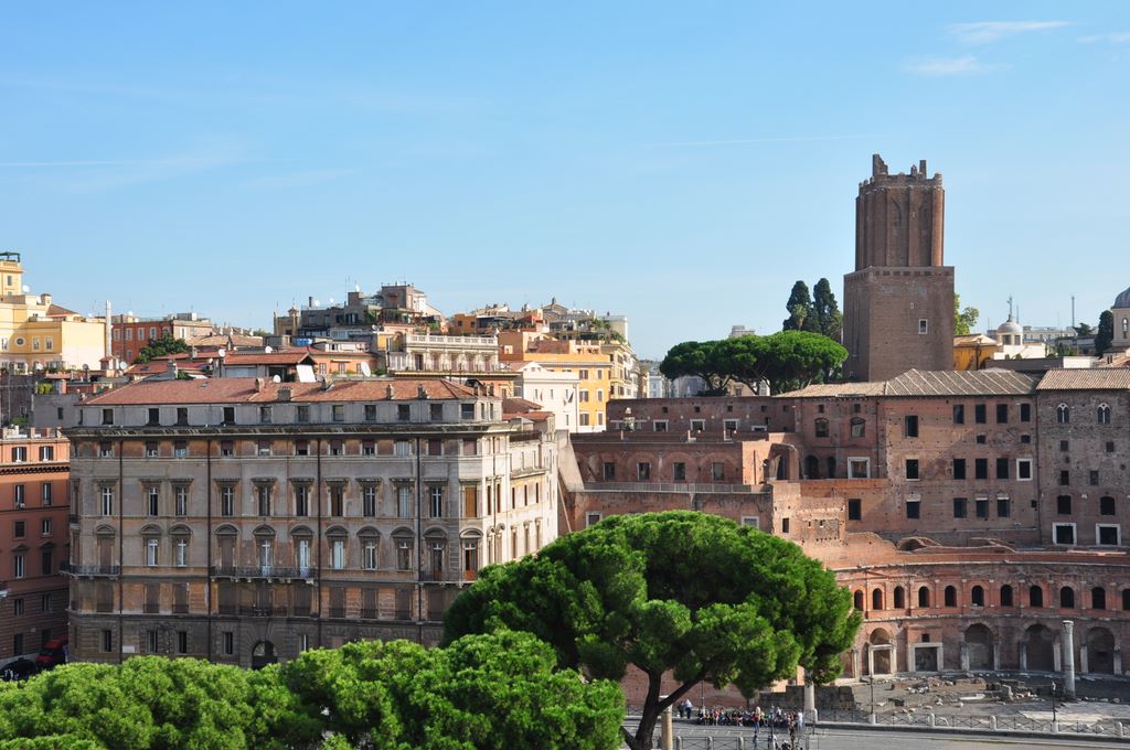 Museo dei Fori Imperiali - Museum of Imperial Forums, Rome, Italy.