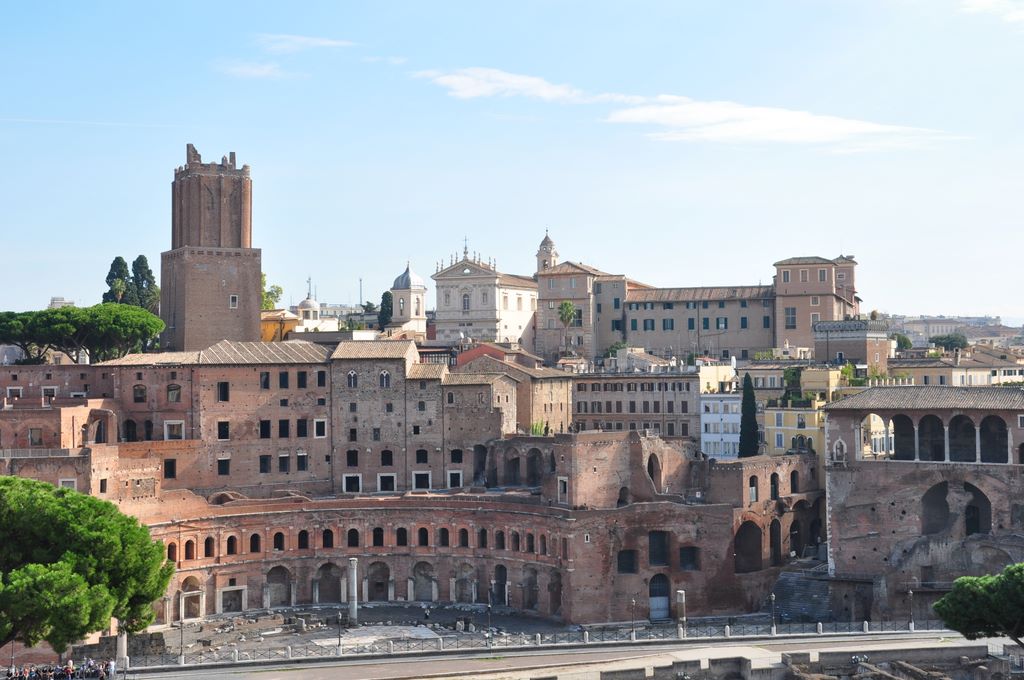 Museo dei Fori Imperiali - Museum of Imperial Forums, Rome, Italy.