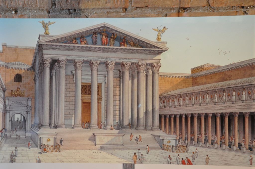 Museo dei Fori Imperiali - Museum of Imperial Forums, Rome, Italy.