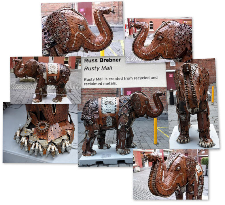 Rusty Mali by Russ Brebner - Picture of the day were taken in Chinatown, Melbourne, Victoria, Australia.