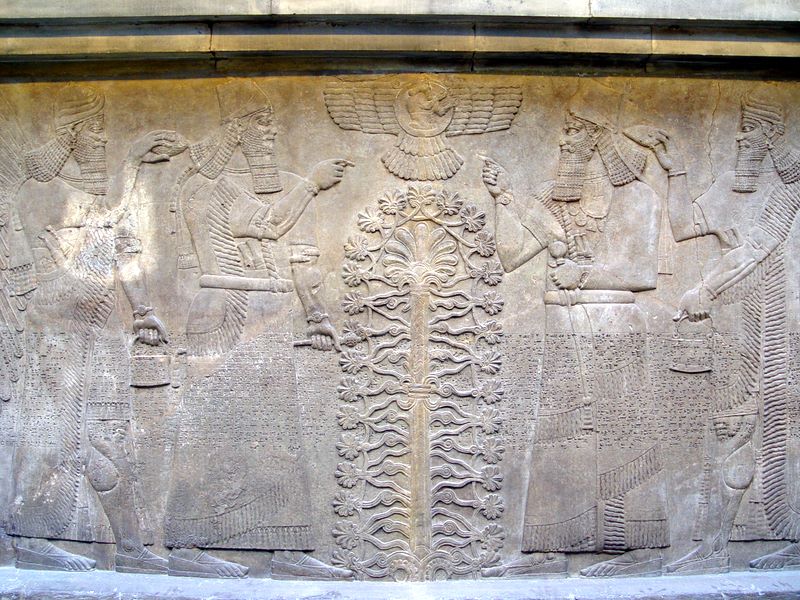 Part of the ancient Neo-Assyrian collection at the British Museum.