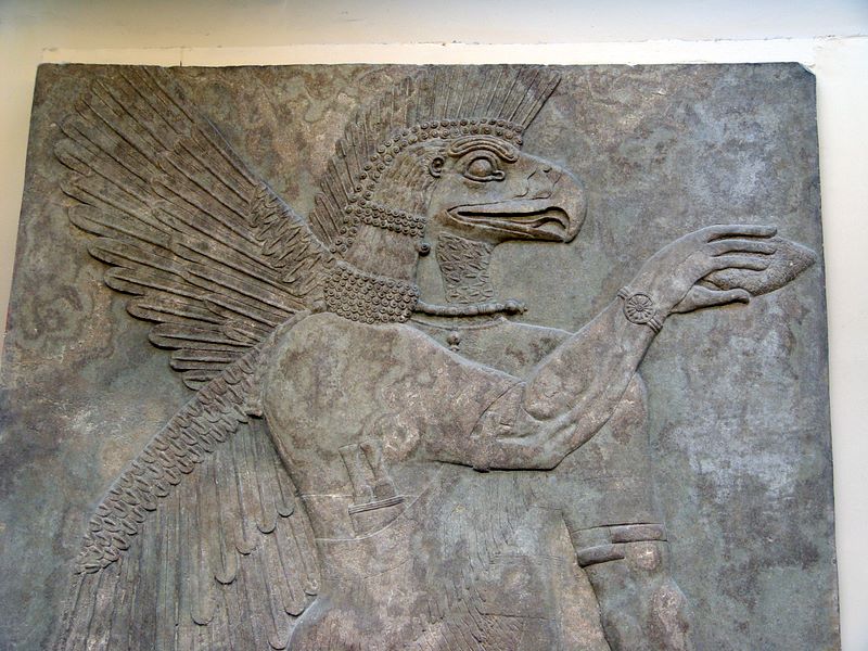 Part of the ancient Neo-Assyrian collection at the British Museum.