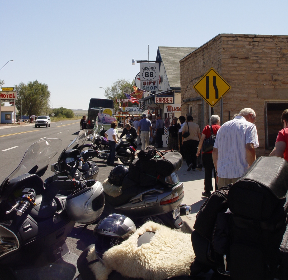 Highway 66, Seligman, Arizona, USA.