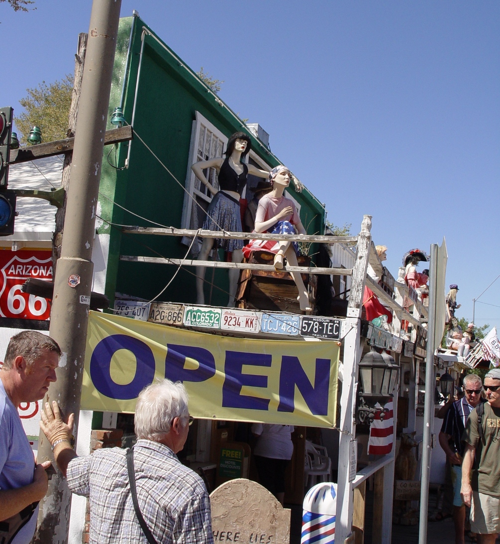 Highway 66, Seligman, Arizona, USA.