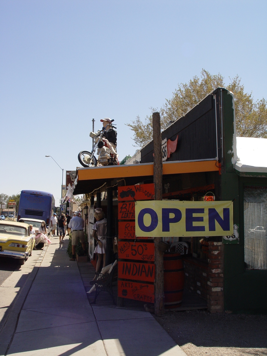 Highway 66, Seligman, Arizona, USA.