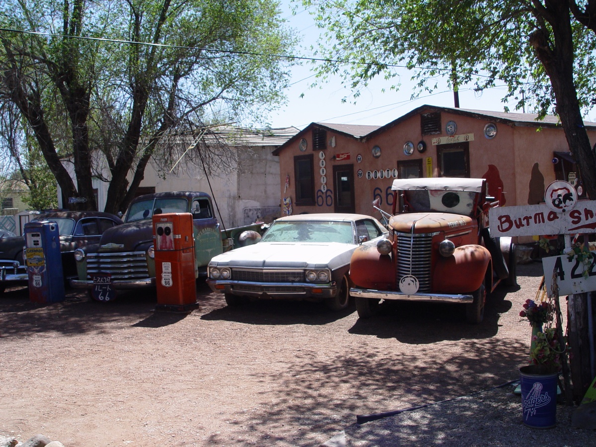 Highway 66, Seligman, Arizona, USA.