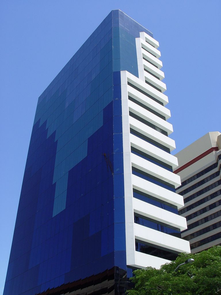 The streets of Brisbane, Queensland, Australia.