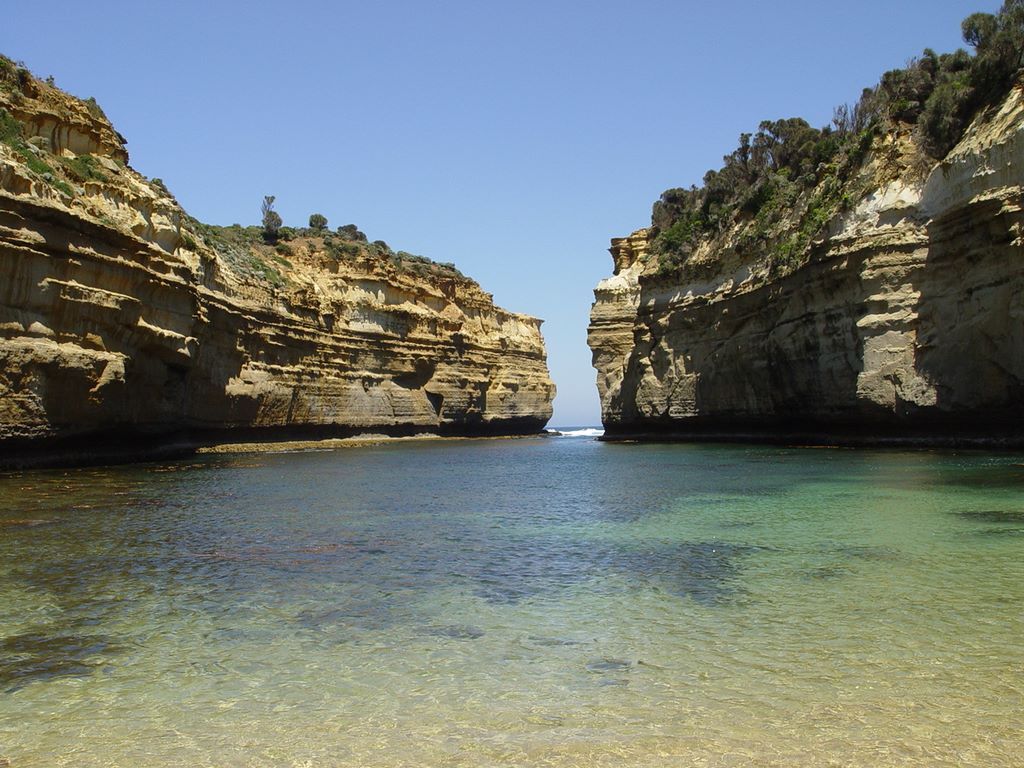 Loch Ard Gorge, along the Great Ocean Road, part of Victoria's shipwreck coast.