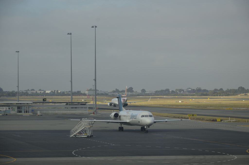 Perth Airport, Western Australia.
