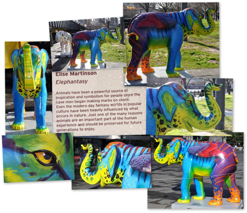 Elephantasy by Elise Martinson - Picture of the day taken at Freashwater Place, Melbourne, Victoria, Australia. Elephantasy by Elise Martinson - Picture of the day taken at Freashwater Place, Melbourne, Victoria, Australia.