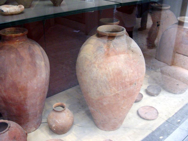 Ancient artifacts in the British Museum, London.