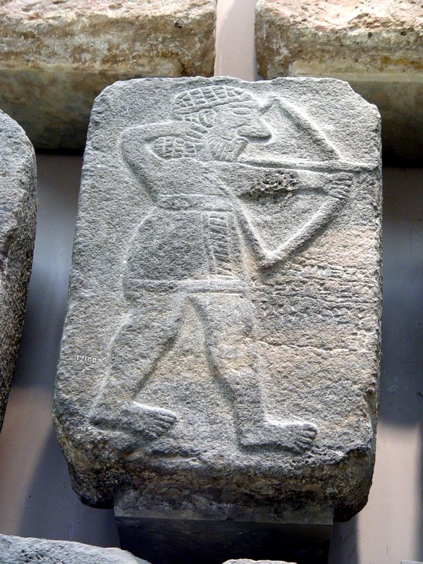 Ancient artifacts in the British Museum, London.
