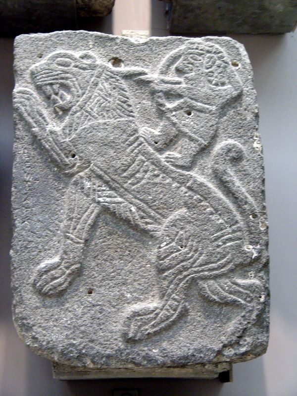 Ancient artifacts in the British Museum, London.
