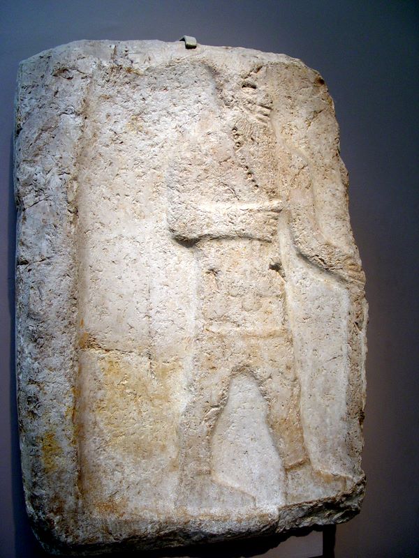 Ancient artifacts in the British Museum, London.