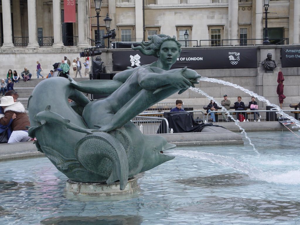TRAFALGAR SQUARE, LONDON, UK. 