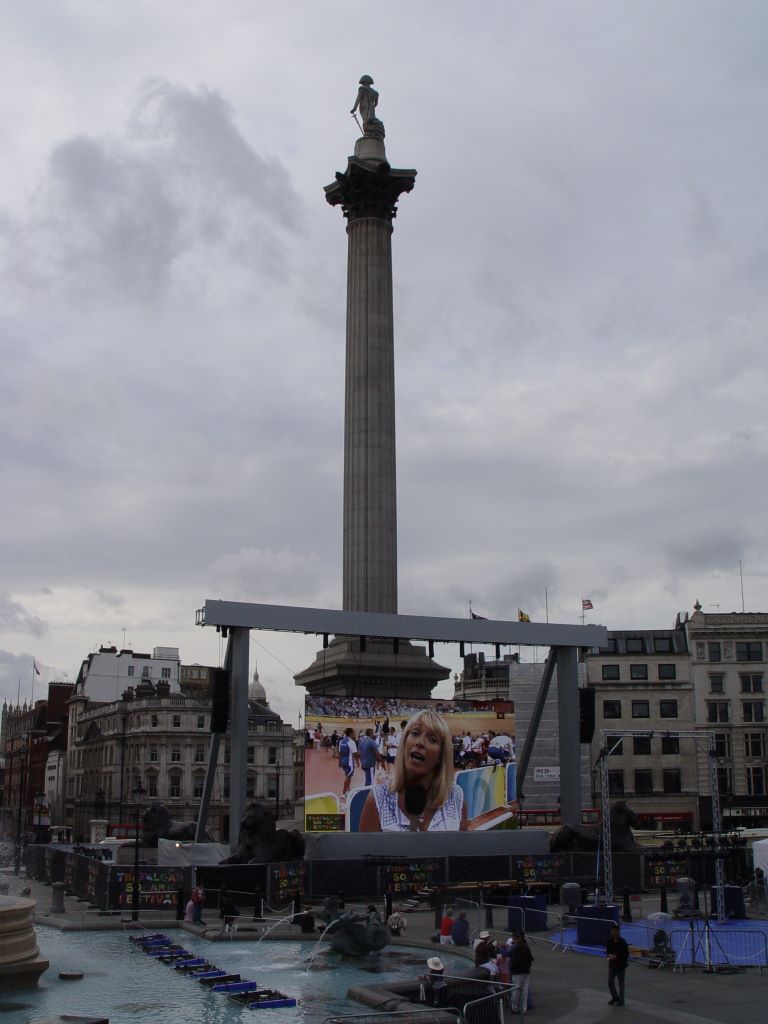 TRAFALGAR SQUARE, LONDON, UK. 
